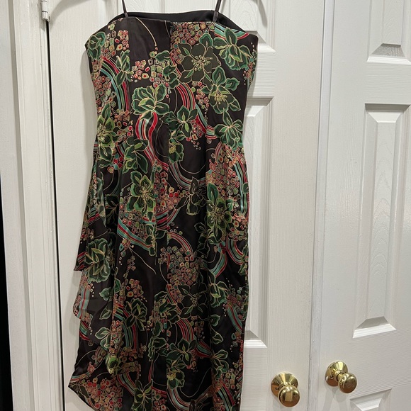 Kay Unger Size 6 Dress Strapless - Picture 2 of 5